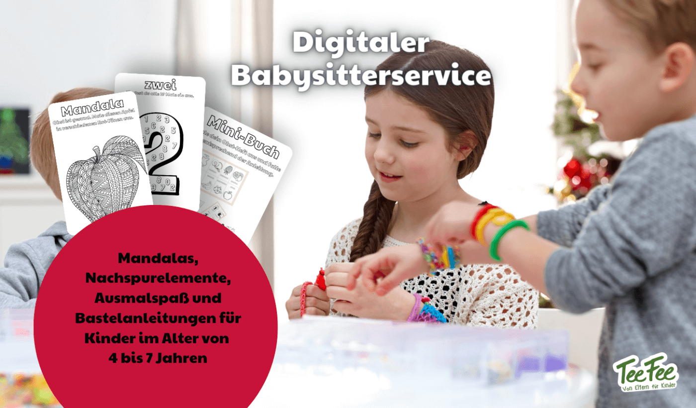 Digitale Babysitter: 52 Kreativseiten zur Beschäftigung